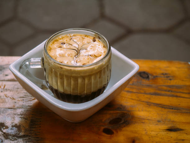 egg coffee, a popular vietnamese coffee with fresh egg.